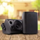 Pair Emb 1/4" 500W 2-WAY Outdoor Indoor Speakers W/ Swivel All Weather /black. Fixed Price $69.99.