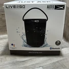 Altec Lansing "live 2 Go" Waterproof Google Voice Assist Speaker - Black. Fixed Price $40.50.