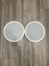 B&w Bowers Wilkins CCM80 Ceiling/wall Speakers W/grills. Fixed Price $319.99.