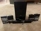 Sony Model SS-WSB92 Black Home Audio Speaker System Not Tested. Fixed Price $15.00.