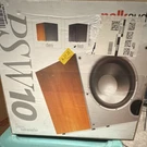 Polk Audio PSW10 110V Wired Powered Subwoofer Black Composite Wood Rectangular. Fixed Price $125.00.