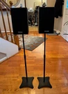 Kenwood KS-707 Front Left & Right Satellite Speakers W/stands Free Shipping!. Fixed Price $52.49.
