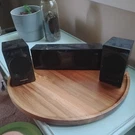 Panasonic SB-HC190 Center & 2 SB-HS190 Surround Speakers Tested Working. Fixed Price $19.95.