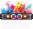 26 Inch Utv Sound Bar, Bluetooth Golf Cart Speakers Color Changing Rg. Fixed Price $305.99.