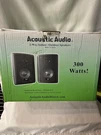 Acoustic Audio 151B Indoor Outdoor 2 Way Speakers. Fixed Price $40.00.