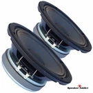 Pair Faital Pro 6FE200 6.5" Voice Midrange Woofer Speaker 4 Ohm 260W 95DB 1.5VC. Fixed Price $119.99.