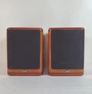 Jvc Cherry Wood Mini Bookshelf Speakers Pair Japan SP-UX7000 Tested Working. Fixed Price $74.99.