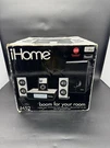 Ihome IH52 Ipod System Subwoofer Dual Box Tested No Remote. Fixed Price $49.99.