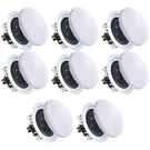 Vaiyer Pair 4 X 5.25" 175 8 Ohm 2-WAY Mid Bass Woofer Ceiling Speakers. Fixed Price $208.99.