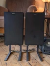 Vintage Sony SS-112 Bookshelf Speakers W Stands 8 Made Usa Tested Analog Rev. Fixed Price $229.00.