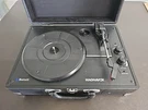 Magnavox Stereo Suitcase Turntable System W/rgb Changing Lights Bluetooth. Fixed Price $17.00.