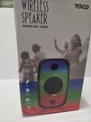 Wireless Speaker With Rgb Lights (yoco Y309B Black). Fixed Price $15.99.