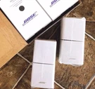 2 Bose Mint Speakers Cube Doubleshot White Acoustimass Lifestyle. Fixed Price $179.95.