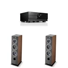 Focal Vestia NO4 3-WAY Floorstanding Loudspeakers Dark Wood, Pair With Av .... Fixed Price $3659.99.