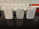 Durabrand SA-SP5 Surround Satellite Speakers Set Of 3 Gray Tested Works Great. Fixed Price $20.00.