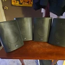 Cerwin-vega AVS-SAT4 Satellite Speakers Black Wired Rectangular Set Of. Fixed Price $130.00.