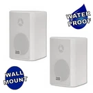 Acoustic Audio AA351W Indoor Outdoor 2 Way Speakers 500 Watt White Pair. Fixed Price $37.88.
