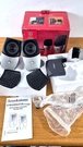 Vntg Brookstone 900MHZ Wireless Mini Speaker Transmitter Set Version 2.0. Fixed Price $39.93.