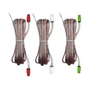 3X Red Gray Speaker Cable Cord For Sony Home Theater HT-CT500 SA-WCT500 SS-CT500. Fixed Price $29.08.