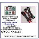 3X 12 Foot Double Ended 4,2MM Home Theater Speaker Cables SONY-HT-CT150-SHARP. Fixed Price $24.00.