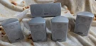 Infinity Sivler Tss- 450 Set Of 5: Surround Speakers And 1 Center. Fixed Price $74.99.