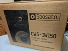 Sony Sposato CWS-IW150 Platinum Series In-wall Loudspeaker. Fixed Price $60.00.