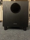 Onkyo Black Home Theater Audio 130 Watts Surround Sound Subwoofer Model SKW-380. Fixed Price $57.99.