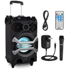 Pyle PWMA325BT 500W Portable Karaoke Speaker 8 Subwoofer. Fixed Price $209.99.