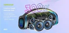Hopestar A65 Waterproof Bluetooth Boombox 300W Tws Fast Charge 30000MAH Black. Fixed Price $170.00.