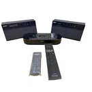 Sony Wireless Audio System AIR-SA17TI & 2) AIR-SA50R Speakers. Fixed Price $54.75.