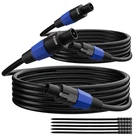 Elecan Professional Male Speakon To Cable 6 FT/2 Pack, 12AWG Heavy-duty. Fixed Price $36.93.