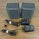 Polk Audio DSR3 Wireless Speakers Surround Sound Left, Right Two A/c Adapters. Fixed Price $79.95.