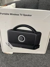 Savvybloom Wireless Tv Speaker For Seniors & Hard Of Hearing 5.8GHZ Portable New. Fixed Price $49.99.