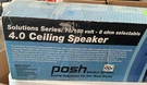Posh Speakers - 4.0 Ceiling 70/100 Volt 8 Ohm. Fixed Price $100.00.