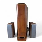 Denon DSW-3L Home Theater System Wood Grain & Satellite SC-A3L. Fixed Price $199.00.