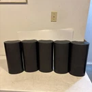 Onkyo Speaker Set Lot Of 5 SKF-640F(2), SKM-640S(2), SKC-640C(1) Tested!. Fixed Price $89.63.