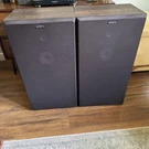 Pair Of Vintage Sony SS-U870 3-WAY Floor Speakers 180W 8OHMS. Fixed Price $275.00.
