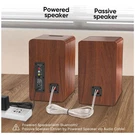 Active Bookshelf Speakers - Optical/aux Input, Subwoofer Out. Fixed Price $175.99.