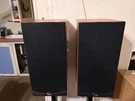 5 Klipsch Speakers W/4 Stands Used. Were Part Of One Set Includescenter Piece. Fixed Price $550.00.