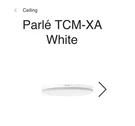 Biamp Surface-mount Ceiling Microphone With Poe+ Amplifier Parle Tcm-xa White. Fixed Price $990.00.