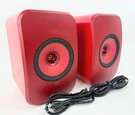 Kef Lsxii Wireless Bookshelf 2 Speakers (pair) Red - Read. Fixed Price $579.99.