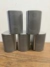 Lot Of Zenith Silver 8 Ohm 100 W Speakers Model DTE-550TE. Fixed Price $75.00.