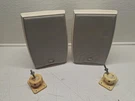 Pair (2) Jbl N24AWII Speakers With Hangers. Fixed Price $43.24.