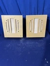 2X Dukane 9935A 8" Wall Speaker Wood Cabinet Vintage Pa System Free Shipping 20S. Fixed Price $129.99.