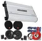 4X Jbl Stage 6.5" & Component Speaker + Audiobank 1000W 4CH Amplifier Kit. Fixed Price $289.90.