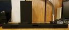 Lg SL4Y Sound Bar, Remote And Subwoofer - Black. Fixed Price $120.00.