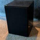 Nht SW1S Black Wired Subwoofer 40W 8 Ohms Banana Jack Input. Fixed Price $70.00.