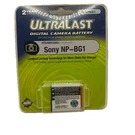 Ultralast Digital Camera Battery Sony NP-BG1 ULNPBG1. Fixed Price $12.99.