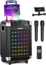 Masingo Karaoke Machine For Adults And Kids With 2 Bluetooth Wireless Microph.... Fixed Price $94.09.