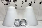 Nice Pair Of Biamp Apart P60DT 6.5 Inch 2-WAY Pendant Loud Speakers For Ceiling. Fixed Price $99.69.